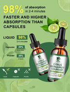 Citrus Bergamot Liquid Drops with Soursop, Red Yeast Rice & Olive Leaf