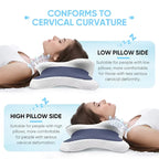 Ergonomic Memory Foam Cervical Pillow