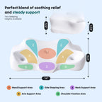 Ergonomic Memory Foam Cervical Pillow