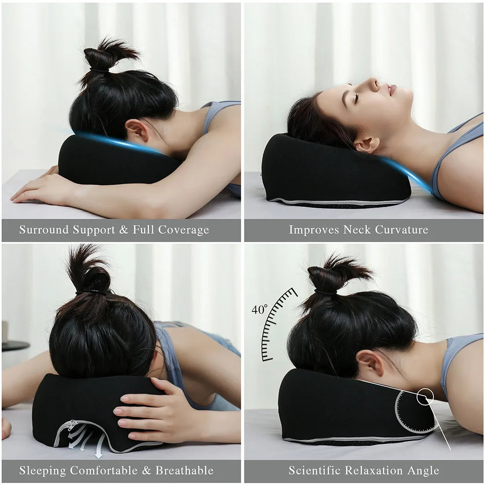 Face Down Memory Foam Pillow