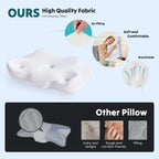 Ergonomic Memory Foam Cervical Pillow