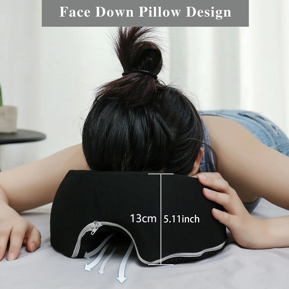 Face Down Memory Foam Pillow