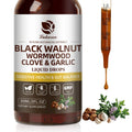 Black Walnut Herbal Liquid Drops with Wormwood, Clove & Garlic (60ml)