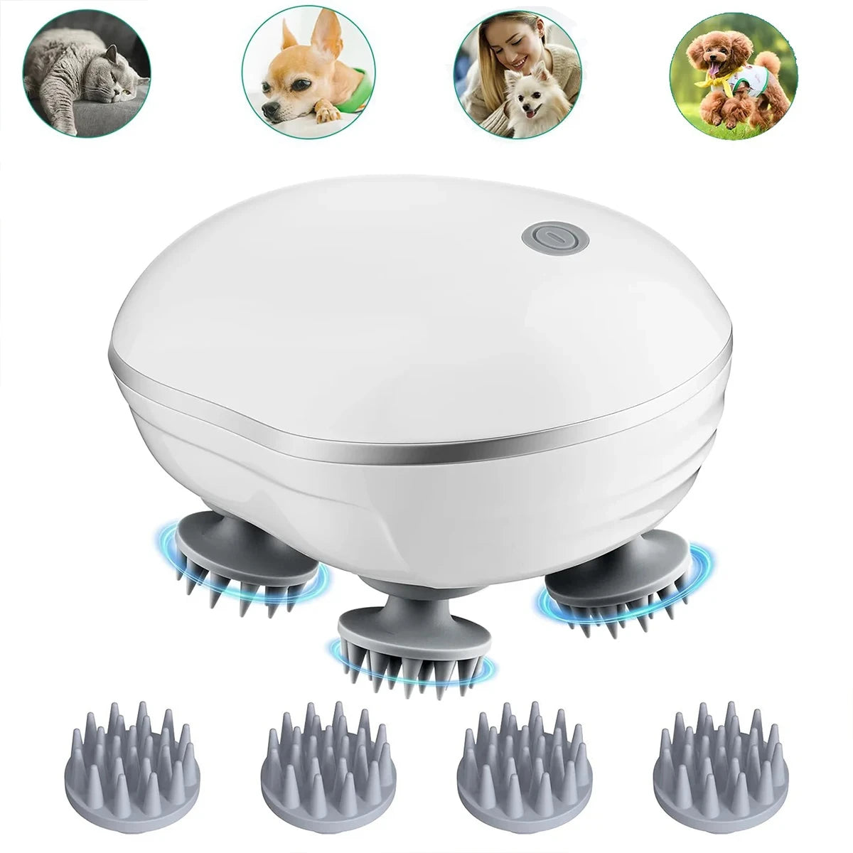 Adjustable Speed Head Massager