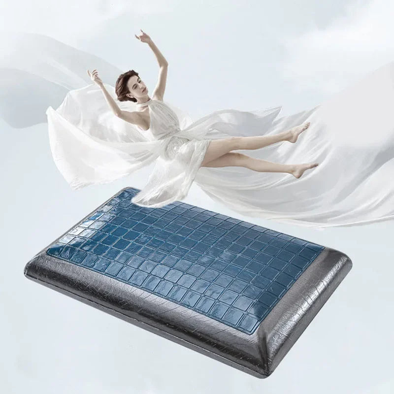 Double-Sided Gel Cooling Memory Foam Pillow