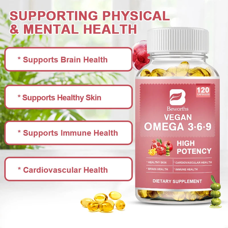 Omega 3-6-9 Fatty Acid Capsules