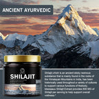 Pure Himalayan Shilajit Resin Mineral Supplement (60g)