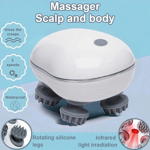 Adjustable Speed Head Massager