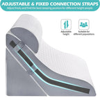 3-in-1 Memory Foam Wedge Pillow Set