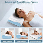 Ergonomic Memory Foam Neck Pillow