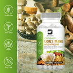 Lion's Mane Mushroom & Cordyceps Capsules