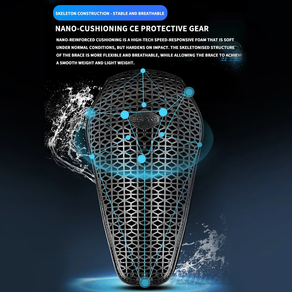 Summer Breathable Motorcycle Knee & Elbow Protection Pads