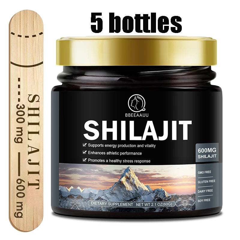 Pure Himalayan Shilajit Resin Mineral Supplement (60g)