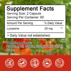 Lycopene Capsules for Men's Daily Wellness