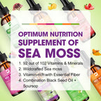 Sea Moss Extract Liquid Drops (60ml)