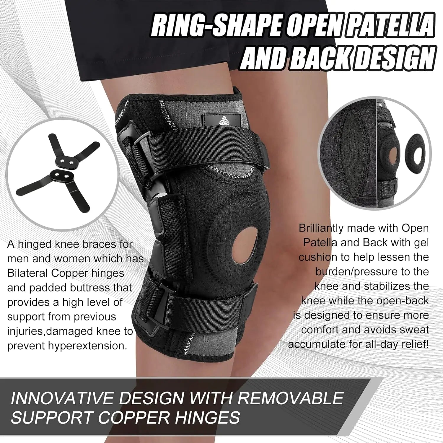 Hinged Knee Brace Support