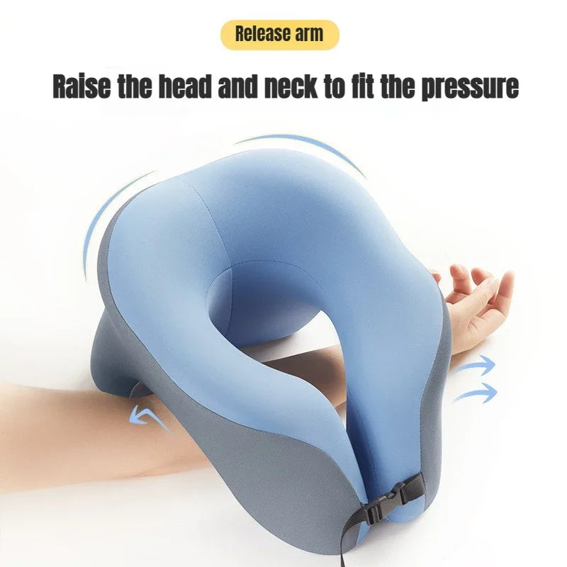 Portable U-shaped Travel Pillow