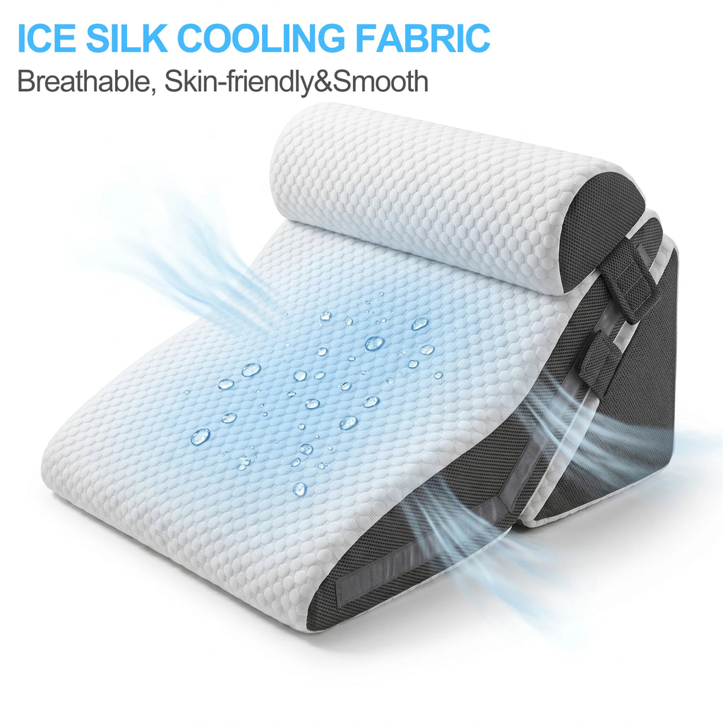 3-in-1 Memory Foam Wedge Pillow Set