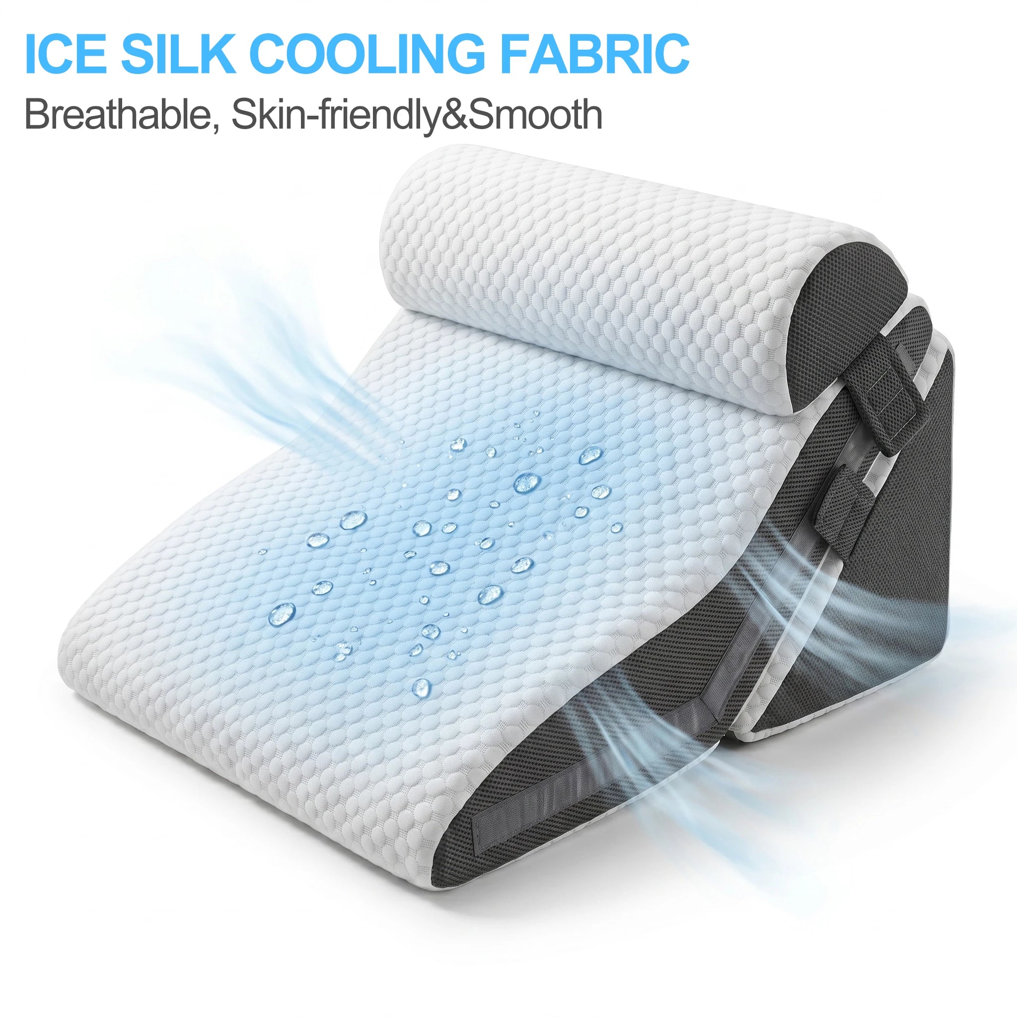 3-in-1 Memory Foam Wedge Pillow Set