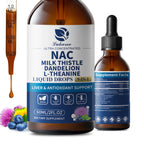 N-Acetyl L-Cysteine (NAC) Supplement with Milk Thistle & Selenium