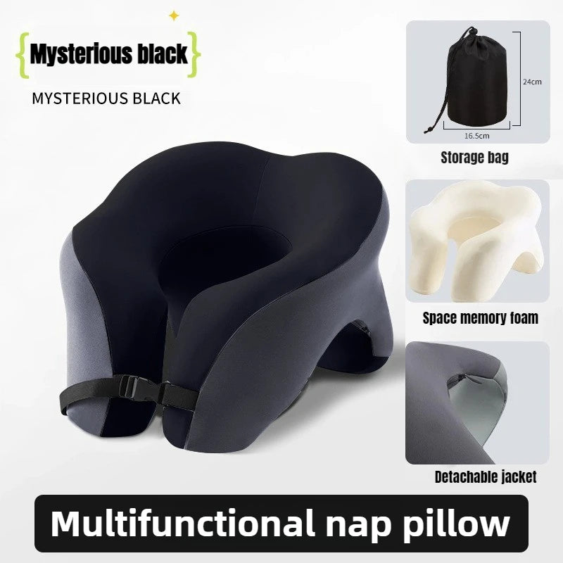 Portable U-shaped Travel Pillow