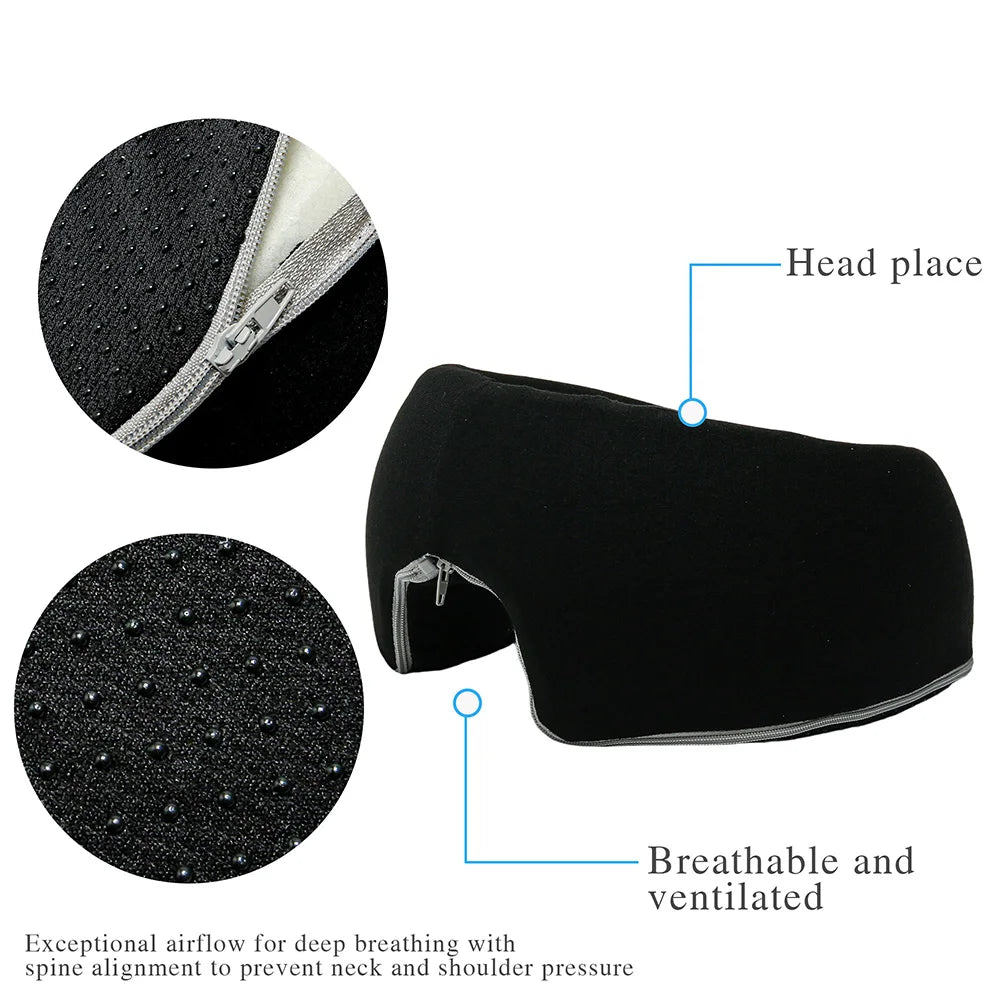 Face Down Memory Foam Pillow