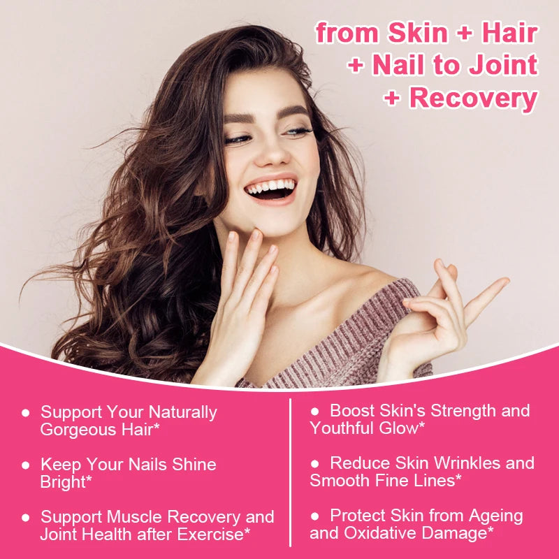 Collagen & Glutathione Capsules with Antioxidant Support
