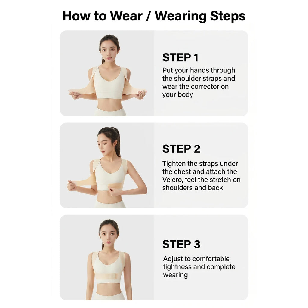 Invisible Breathable Posture Corrector
