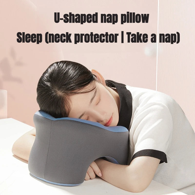 Portable U-shaped Travel Pillow