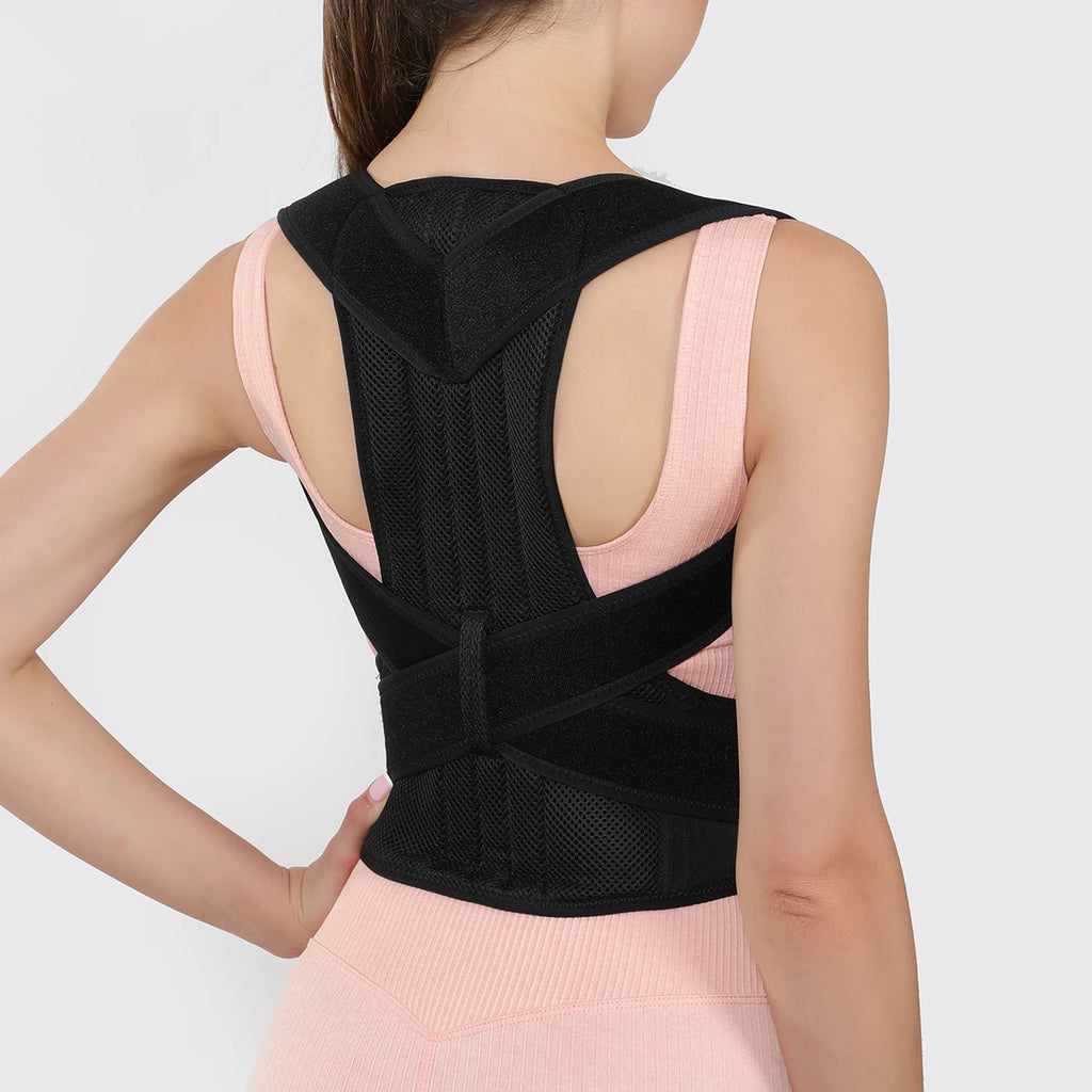 Adjustable Back Brace & Posture Corrector