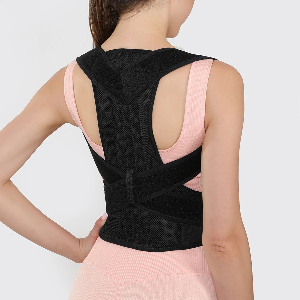 Adjustable Back Brace & Posture Corrector