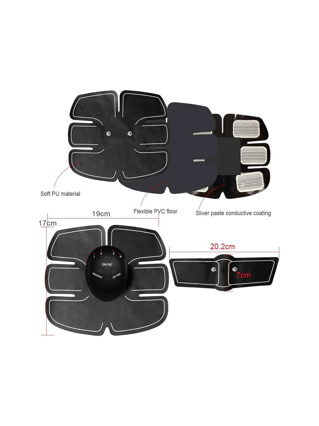 EMS Muscle Stimulator Trainer Massage
