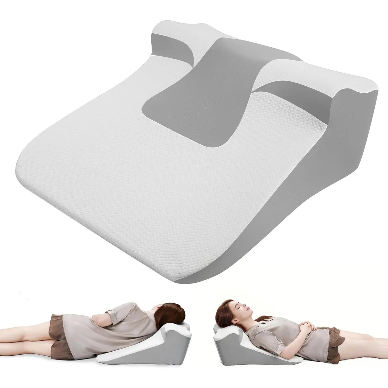 Ergonomic Bed Wedge Pillow