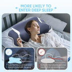 Ergonomic Memory Foam Cervical Pillow