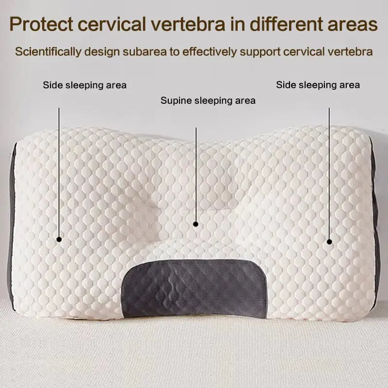 Knitted Cotton Cervical Support Pillow