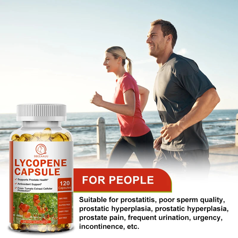 Lycopene Capsules for Men's Daily Wellness