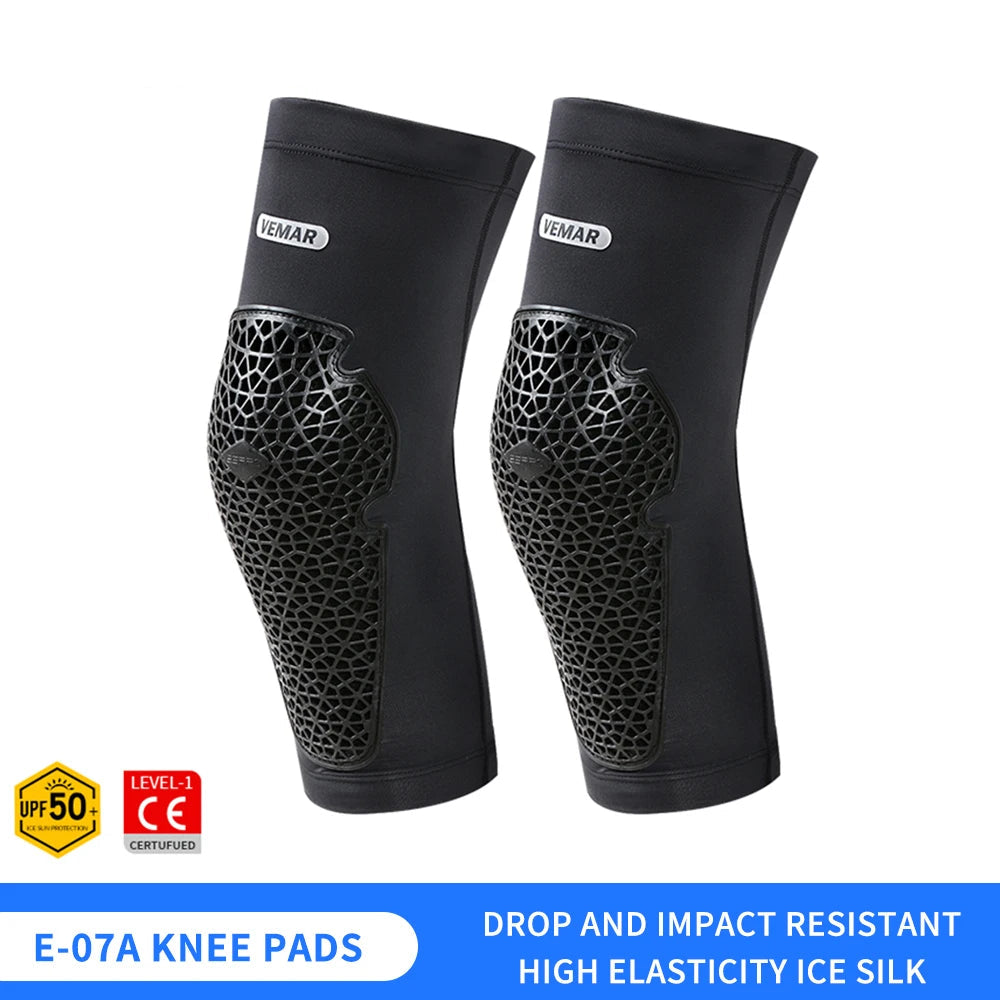 Summer Breathable Motorcycle Knee & Elbow Protection Pads