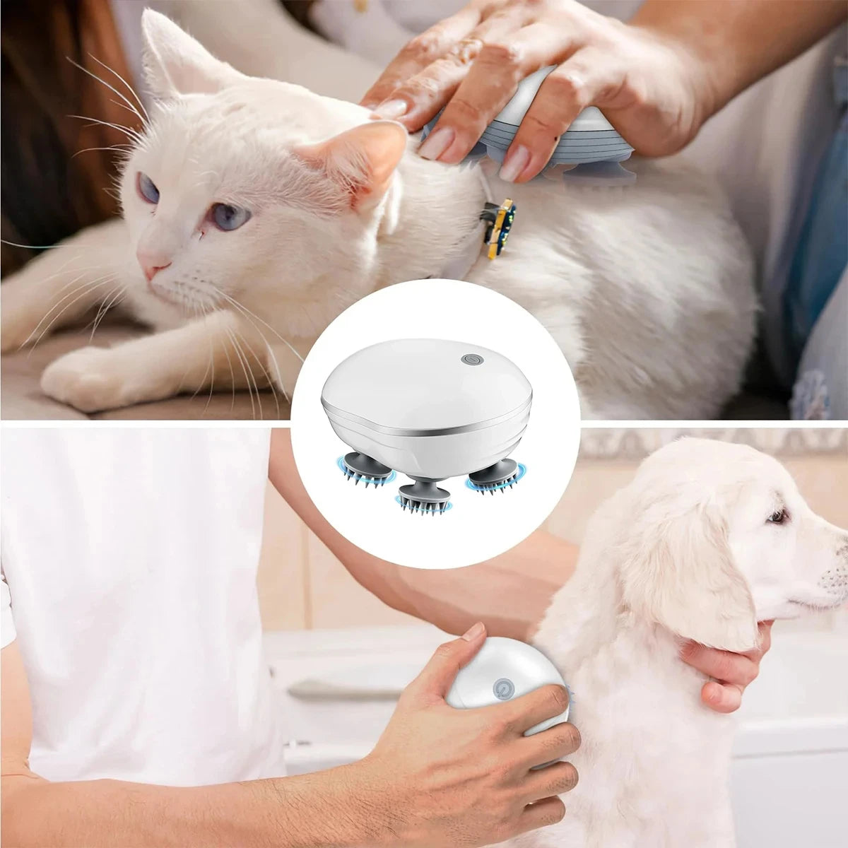 Adjustable Speed Head Massager