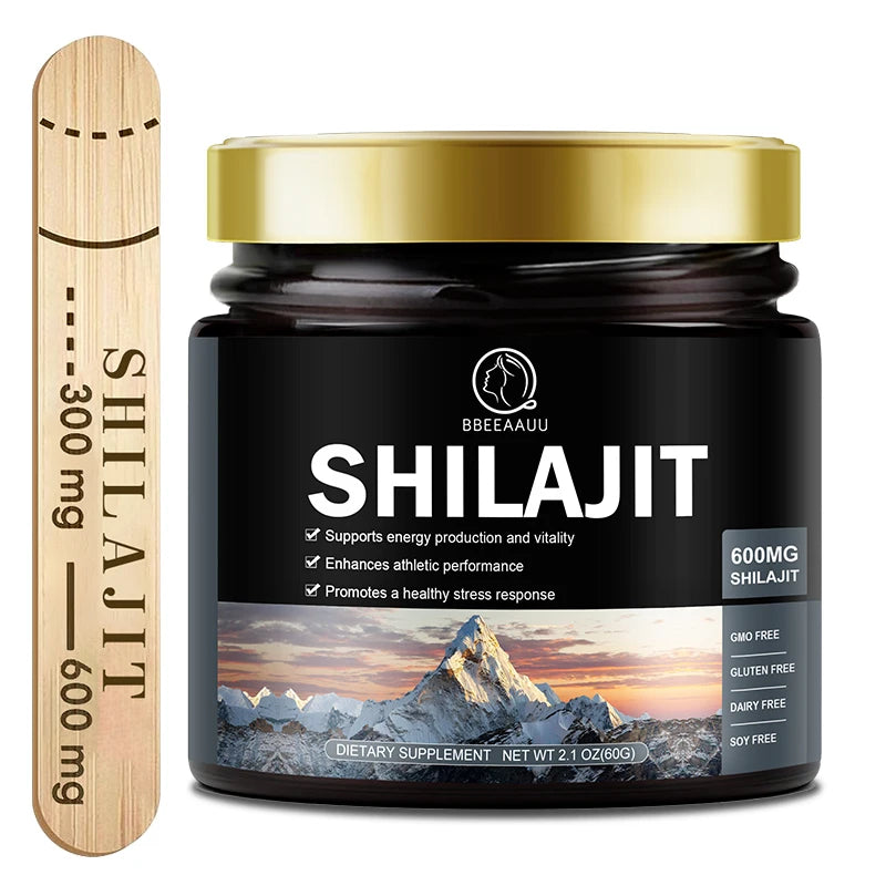 Pure Himalayan Shilajit Resin Mineral Supplement (60g)