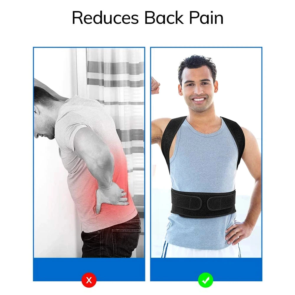 Adjustable Back Brace Posture Corrector