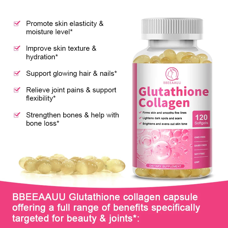 Collagen & Glutathione Capsules with Antioxidant Support