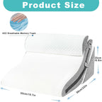 3-in-1 Memory Foam Wedge Pillow Set