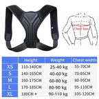 Adjustable Back & Shoulder Posture Corrector Belt