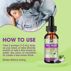 Sea Moss Extract Liquid Drops (60ml)