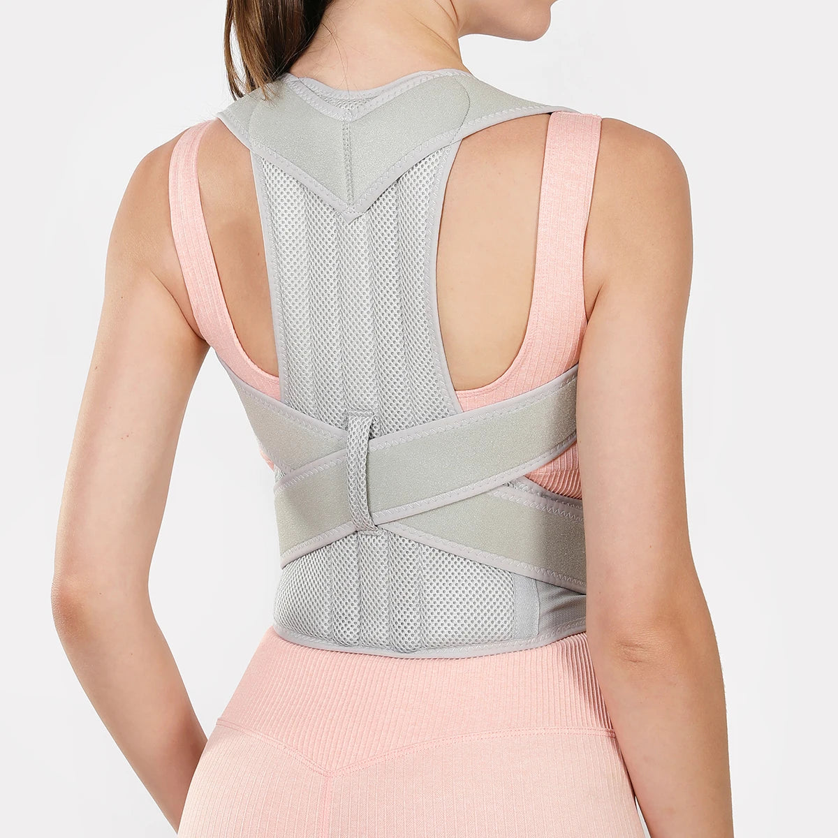 Adjustable Back Brace & Posture Corrector