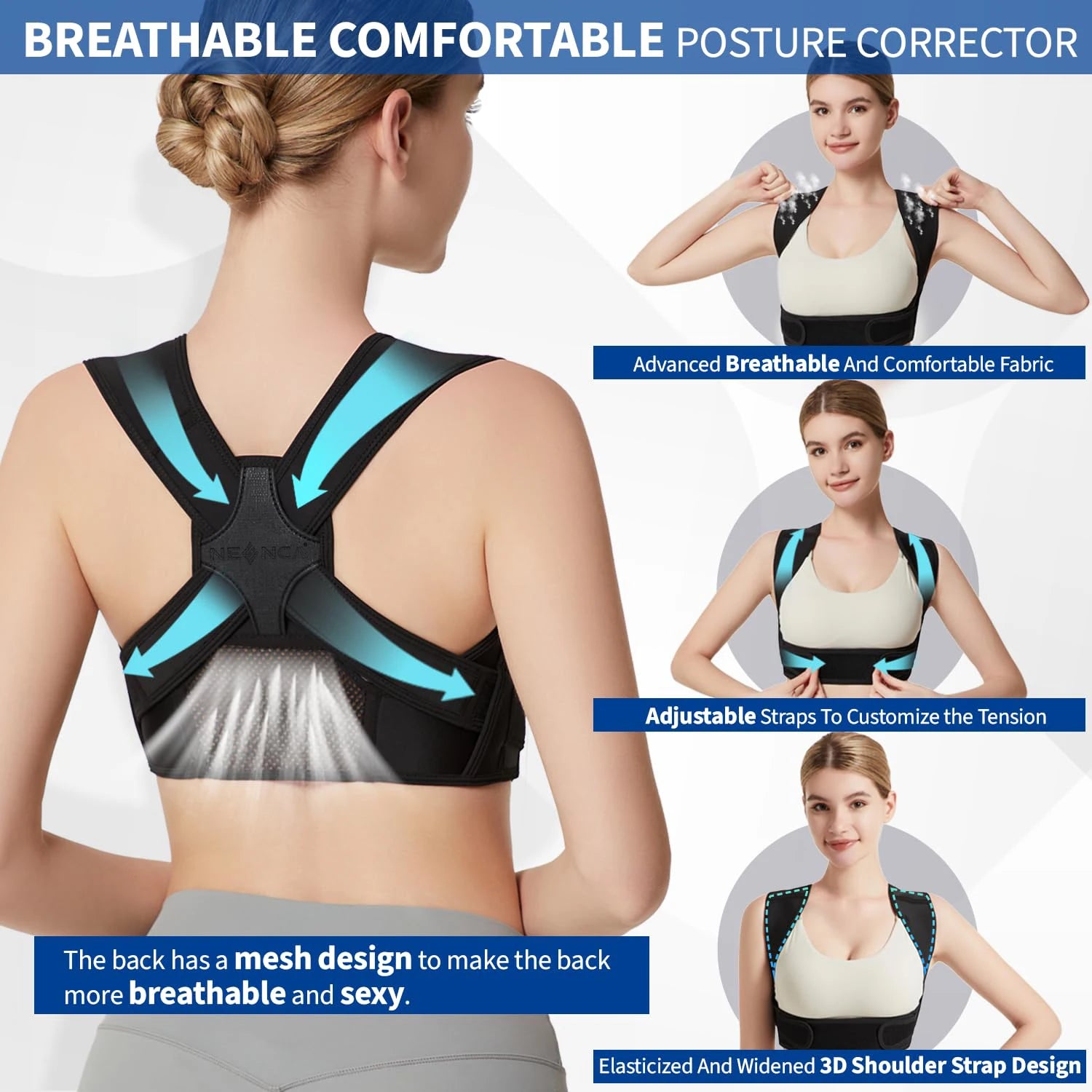 Adjustable Shoulder Posture Brace