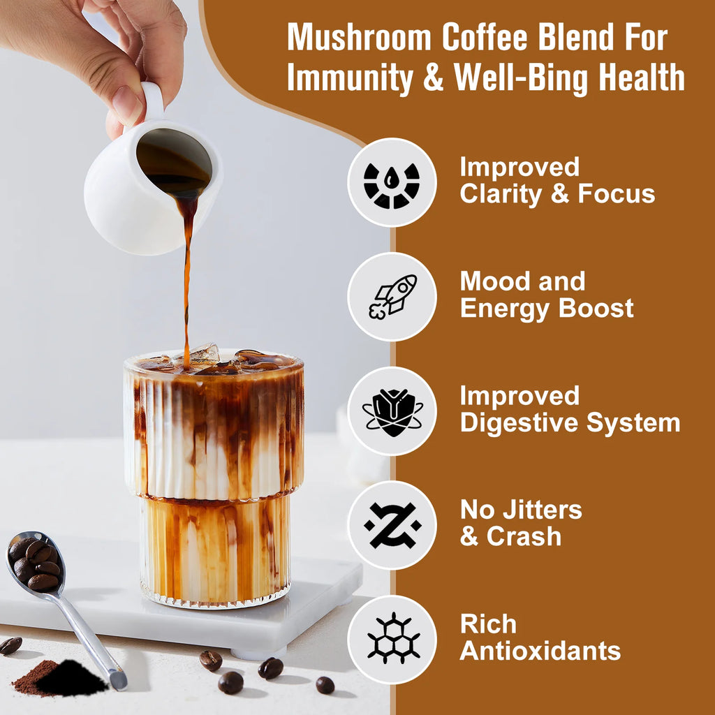 Mushroom Coffee Blend Powder (120g)