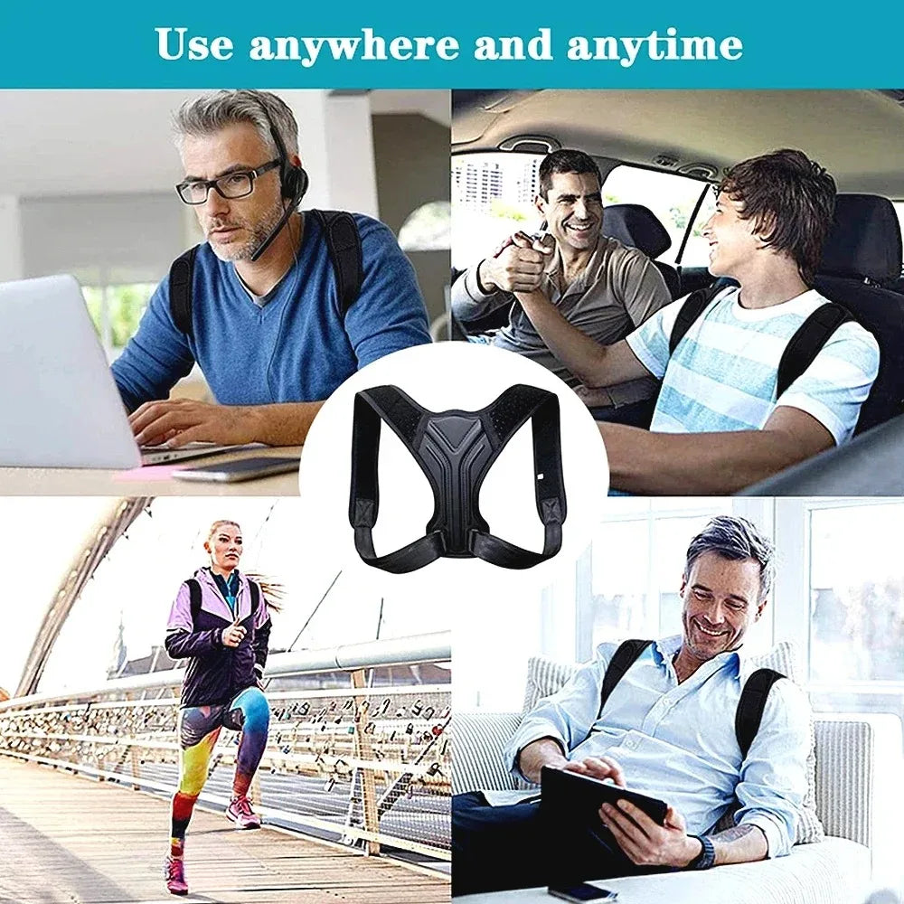 Adjustable Back & Shoulder Posture Corrector Belt