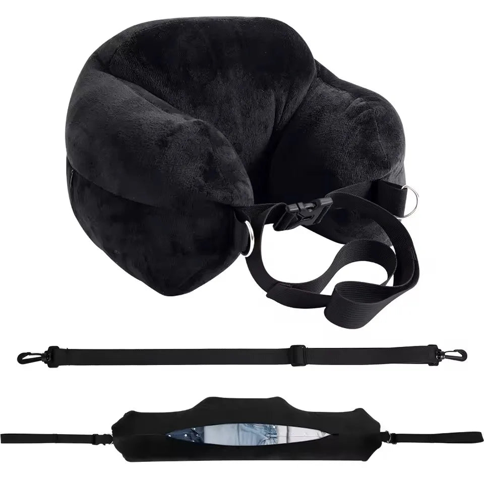 Adjustable U-Shaped Neck Pillow