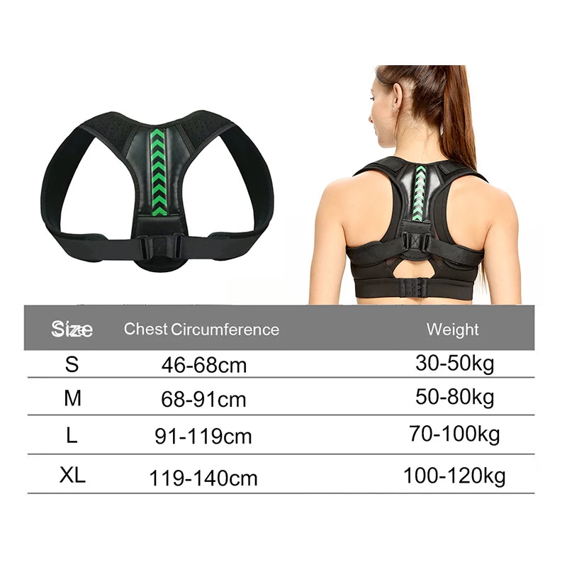 Adjustable Back & Shoulder Posture Corrector